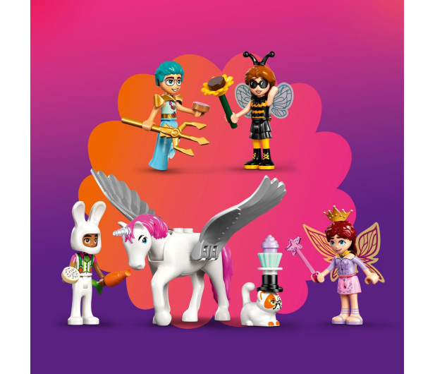 LEGO Friends 42661 Bal przebierańców z jednorożcem i wróżką - 1331627 - zdjęcie 4
